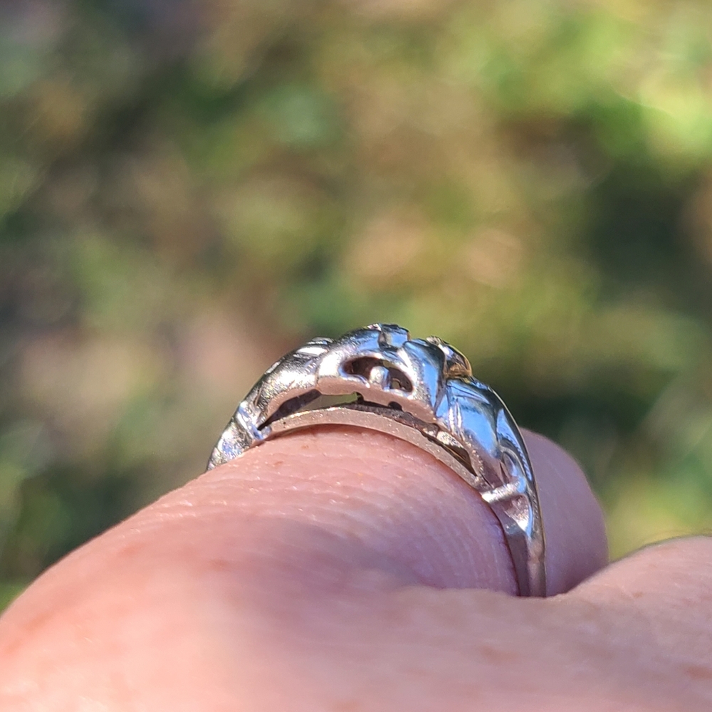 ❤️ SOLD!! 14k Gold Engagement Ring - Picture 3 of 6